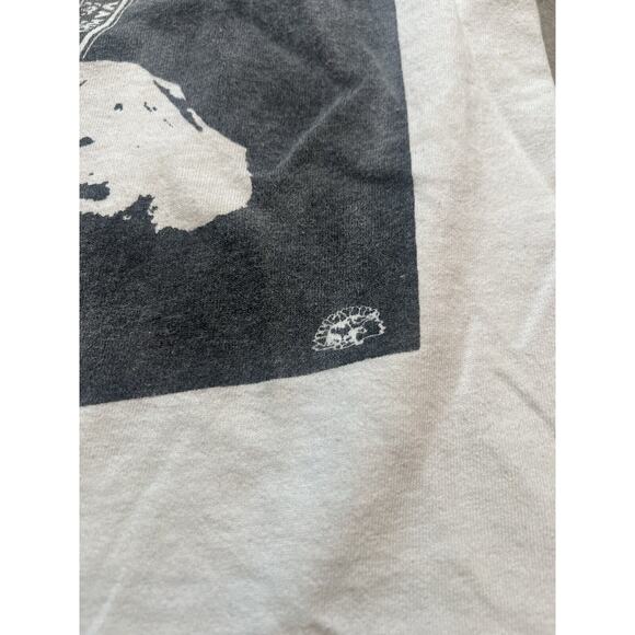 Vintage 90s Sonny Boy Williamson Blues Legend White Single Stitch Tee M Distress - Picture 6 of 8